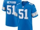 Ben Niemann Detroit Lions Nike Team Game Jersey -  Blue