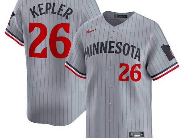 Max Kepler Minnesota Twins Nike Road Limited Player Jersey – Gray