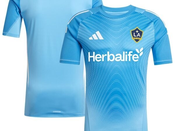 LA Galaxy adidas 2025 Goalkeeper Jersey - Blue