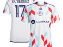 Brian Gutiérrez Chicago Fire adidas 2024 A Kit For All Replica Player Jersey – White