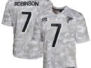 Bijan Robinson Atlanta Falcons Nike Youth 2024 Salute to Service Game Jersey - Arctic Camo