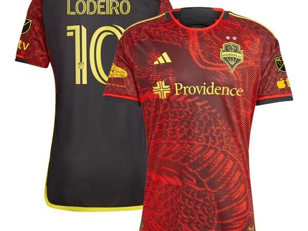 Nicolas Lodeiro Seattle Sounders FC adidas 2024 The Bruce Lee Kit Authentic Jersey - Red