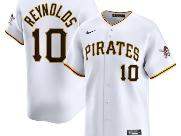 Bryan Reynolds Pittsburgh Pirates Nike Home Limited Player Jersey - White