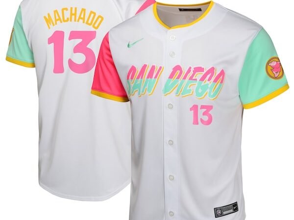 Manny Machado San Diego Padres Nike Youth City Connect Limited Player Jersey - White