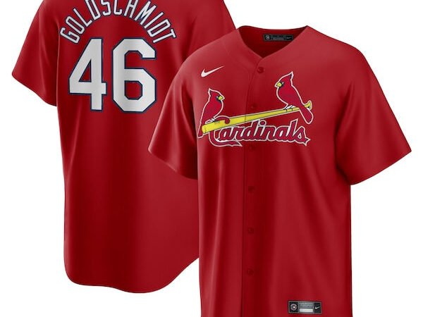 Paul Goldschmidt St. Louis Cardinals Nike Alternate Replica Player Name Jersey - Red/White