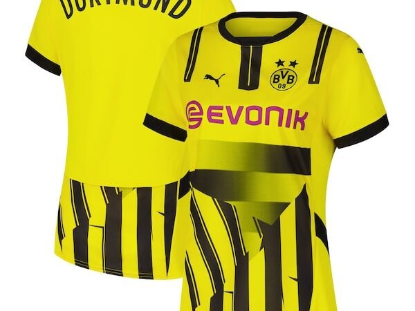 Borussia Dortmund Puma Women's 2024/25 Cup Replica Jersey - Yellow