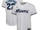 Sandy Alcantara Miami Marlins Nike Youth Home Game Player Jersey - White