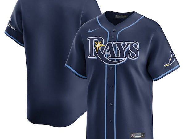 Tampa Bay Rays Nike Away Limited Jersey - Navy