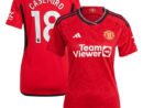 Casemiro Manchester United adidas Women's 2023/24 Home Replica Player Jersey - Red/Green