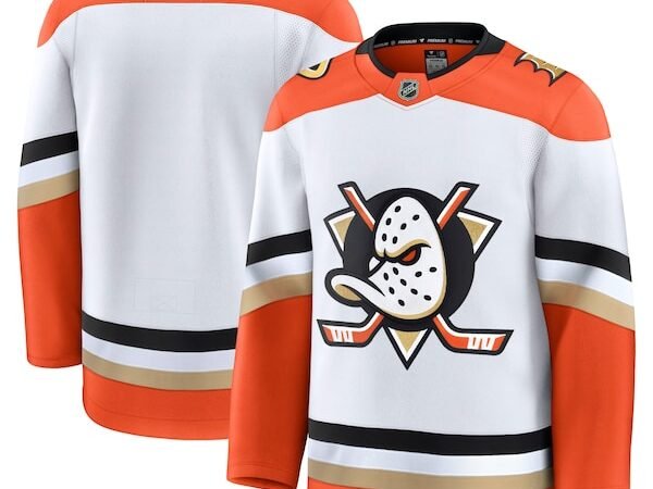 Anaheim Ducks  Away Premium Jersey - White
