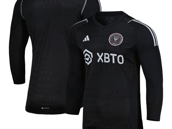 Inter Miami CF adidas 2024 Goalkeeper Long Sleeve Replica Jersey - Black
