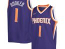 Devin Booker Phoenix Suns Nike Youth 2021/22 Diamond Swingman Jersey - Icon Edition - Purple