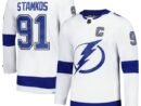 Steven Stamkos Tampa Bay Lightning adidas Away Primegreen Authentic Player Jersey - White/Blue