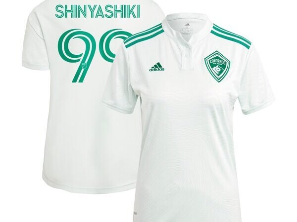 Andre Shinyashiki Colorado Rapids adidas Women's 2021 Class Five Replica Player Jersey - Green