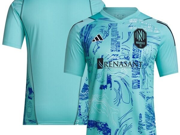 Nashville SC adidas 2024 One Planet Replica Jersey - Green