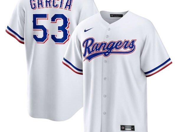 Adolis Garcia Texas Rangers Nike Home Replica Jersey - White