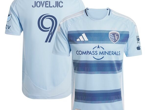 Dejan Joveljic Sporting Kansas City adidas 2025 One KC Authentic Player Jersey - Light Blue