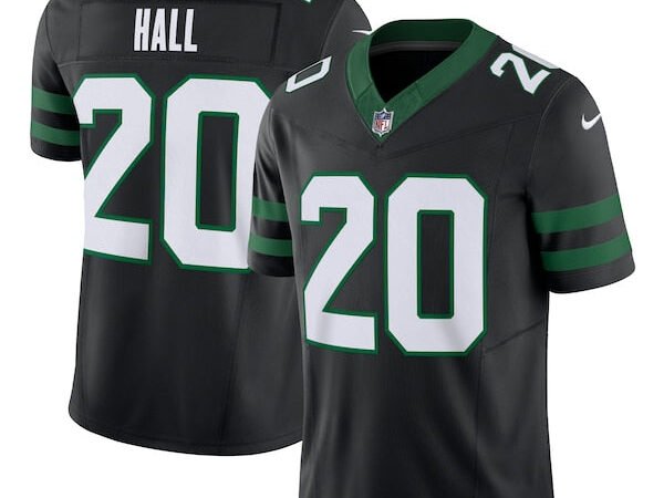 Breece Hall New York Jets Nike Alternate Vapor F.U.S.E. Limited Jersey - Legacy Black