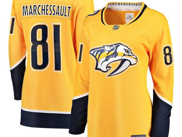 Jonathan Marchessault Nashville Predators  Women's Home Premier Breakaway Player Jersey - Gold