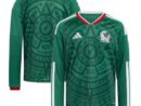 Mexico National Team adidas Youth FIFA x World Cup 2026 Home Replica Long-Sleeve Jersey - Green
