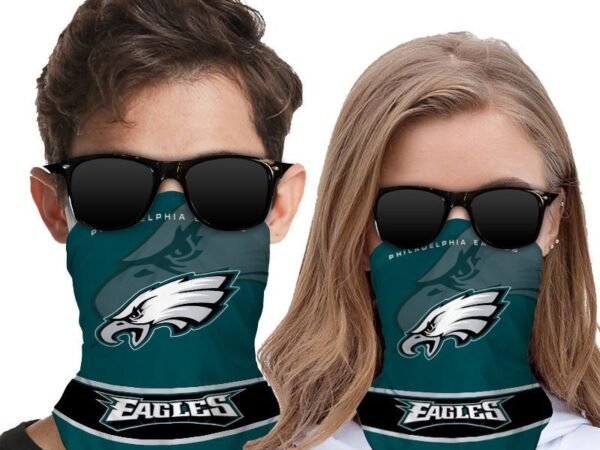 EAGLES FACE MASK BANDANAS