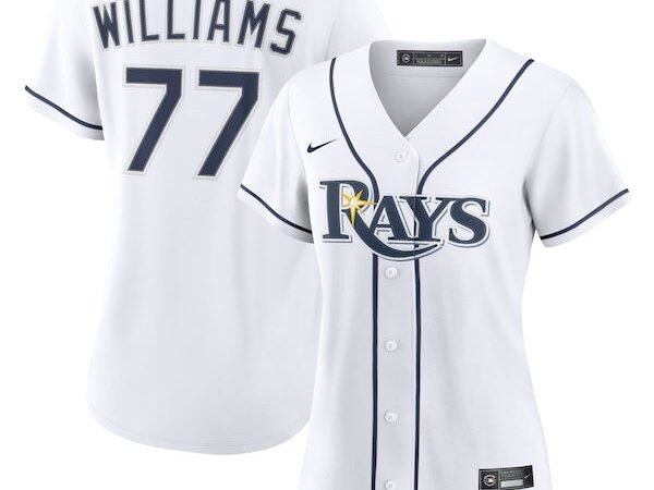 Carson Williams Tampa Bay Rays Nike Women's Home Replica Player Jersey - White