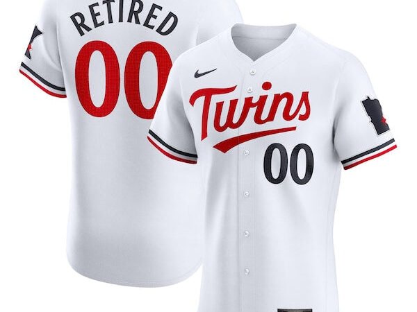Minnesota Twins Nike Home Elite Pick-A-Player Retired Roster Jersey - White