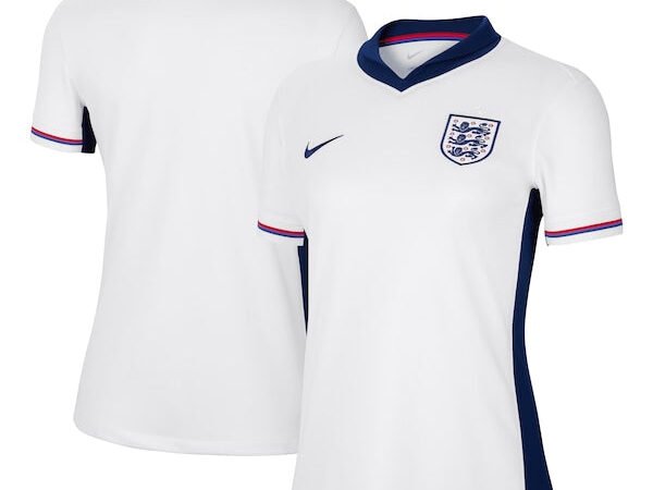 England National Team Nike Women's 2024 Home Replica Blank Jersey - White