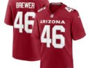 Aaron Brewer Arizona Cardinals Nike Team Game Jersey -  Cardinal
