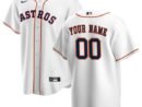 Houston Astros Nike Home Replica Custom Jersey - White