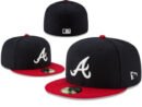 Atlanta Braves Dodgers New Era 59FIFTY Fitted Hat