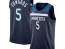 Anthony Edwards Minnesota Timberwolves Nike Unisex Swingman Replica Jersey - Icon Edition - Navy