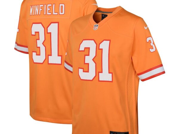 Antoine Winfield Jr. Tampa Bay Buccaneers Nike Youth Throwback Game Jersey - Orange