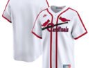 St. Louis Cardinals Nike Cooperstown Collection Limited Jersey - White/Blue
