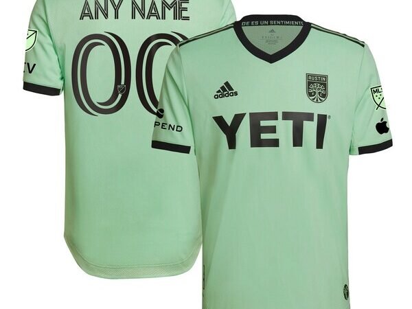 Austin FC adidas 2024 The Sentimiento Kit Authentic Custom Jersey - Mint