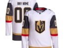 Vegas Golden Knights adidas  Away  Primegreen Authentic Custom Jersey - White