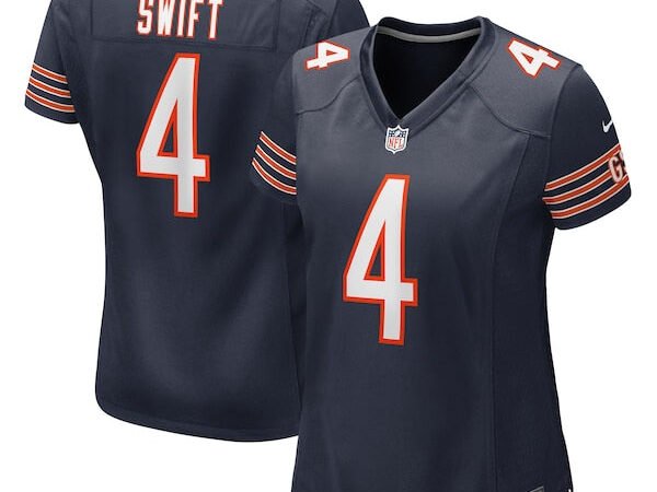 D'Andre Swift Chicago Bears Nike Women's Game Jersey - Navy
