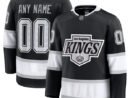Los Angeles Kings  Home Premium Custom Jersey - Black/White
