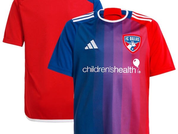 FC Dallas adidas Youth 2024 After Burner Replica Jersey – Navy