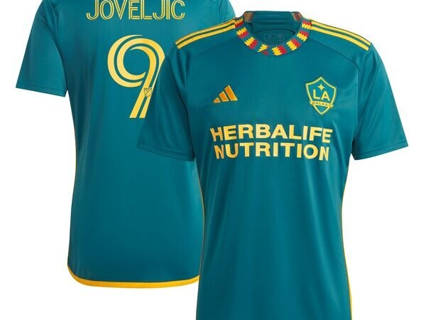 Dejan Joveljic LA Galaxy adidas 2024 LA Kit Replica Player Jersey - Green