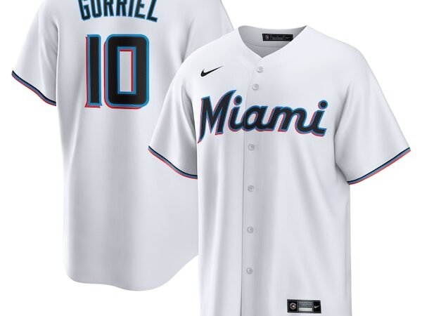 Yuli Gurriel Miami Marlins Nike Replica Player Jersey - White