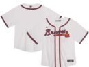 Atlanta Braves Nike Toddler Home Game Jersey - White