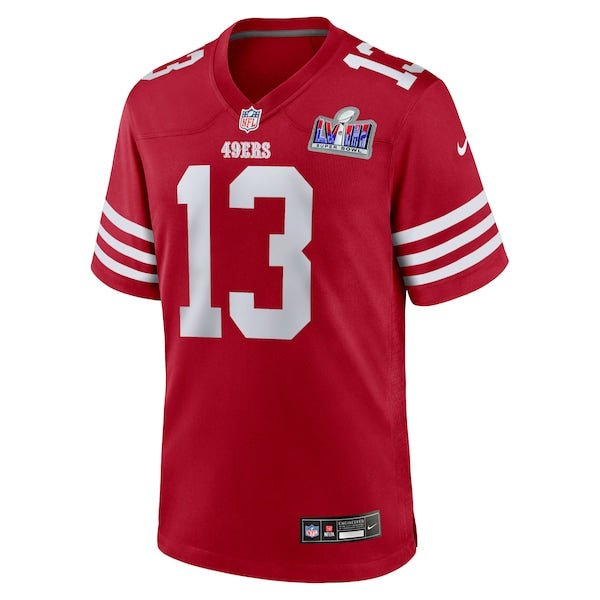 Brock Purdy San Francisco 49ers Nike Super Bowl LVIII Game Jersey - Scarlet