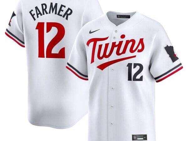 Kyle Farmer Minnesota Twins Nike Home Limited Player Jersey - White