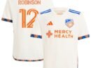 Miles Robinson FC Cincinnati adidas Youth 2024 The Canvas Kit Replica Player Jersey - White