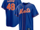 Jacob deGrom New York Mets Nike Alternate Replica Player Name Jersey - Royal/Gray