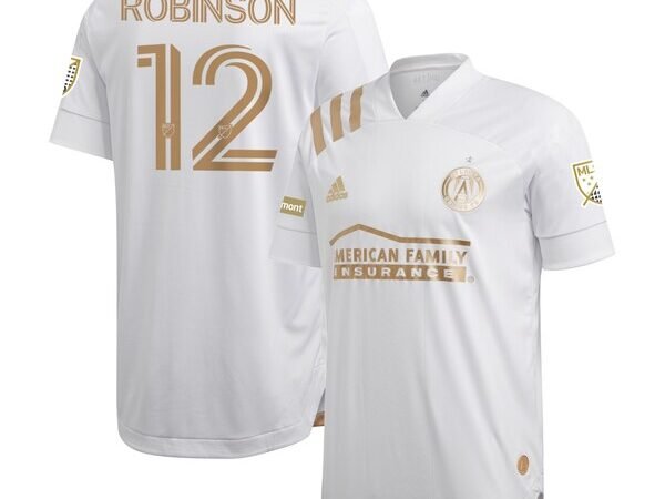 Miles Robinson Atlanta United FC adidas 2020 King's Authentic Jersey - White