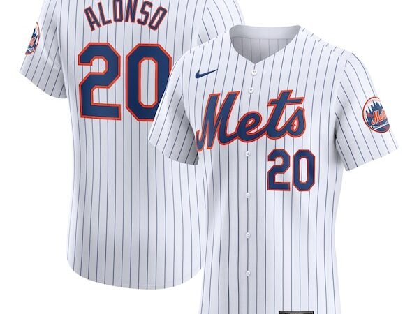 Pete Alonso New York Mets Nike Home Elite Jersey - White