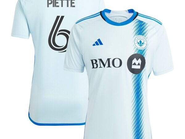 Samuel Piette CF Montreal adidas 2024 La Main Replica Player Jersey – Light Blue