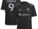 Sam Surridge Nashville SC adidas Youth 2024 Man In Black Kit Replica Player Jersey – Black